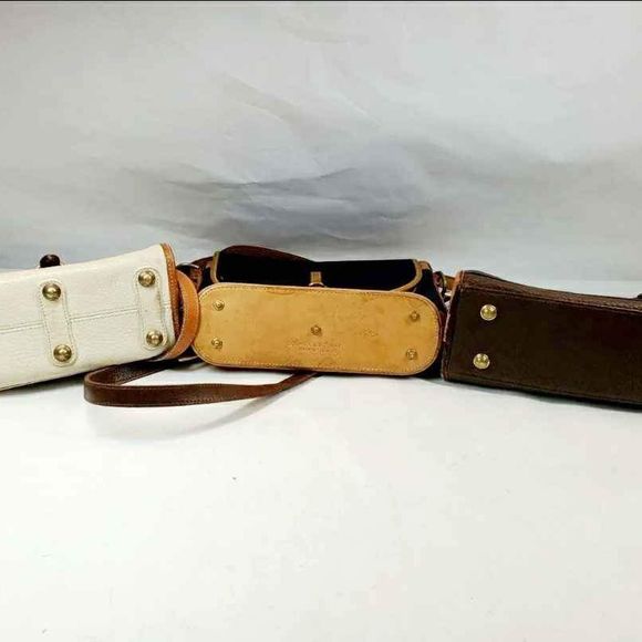 3 Authentic Vintage Y2k Dooney & Bourke Designer Crossbody Bag Purse Handbag Lot - Picture 9 of 9